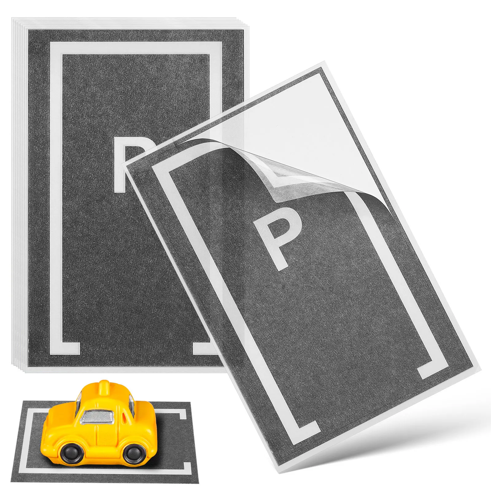 10Pcs Car Stickers for Room Wall Decals Interactive Playful Race Track Theme Removable Vinyl Bedroom Decor