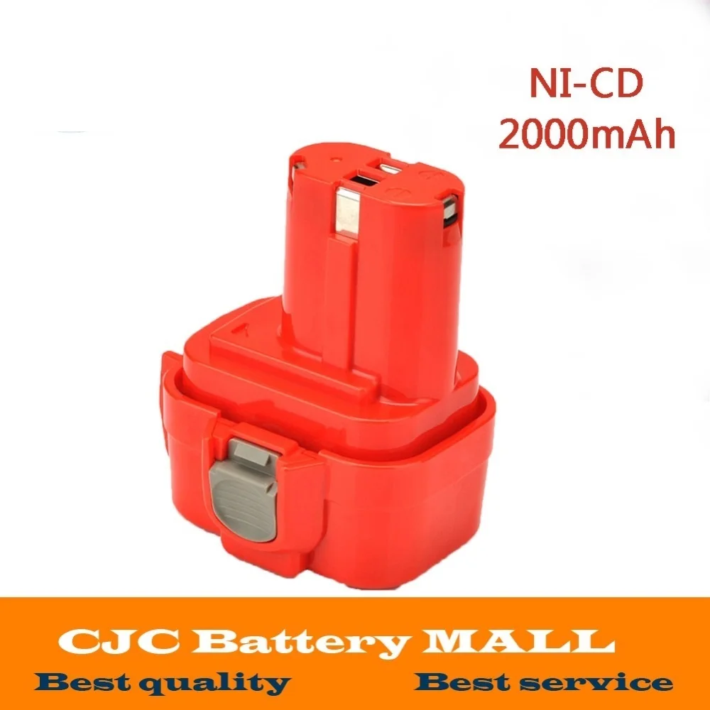 AAA+ 9.6V 3000mAh/2000mAh NI-CD Rechargeable Battery Pack Power Tool Battery Cordless Drill for Makita 9120 9122 PA09 6207D