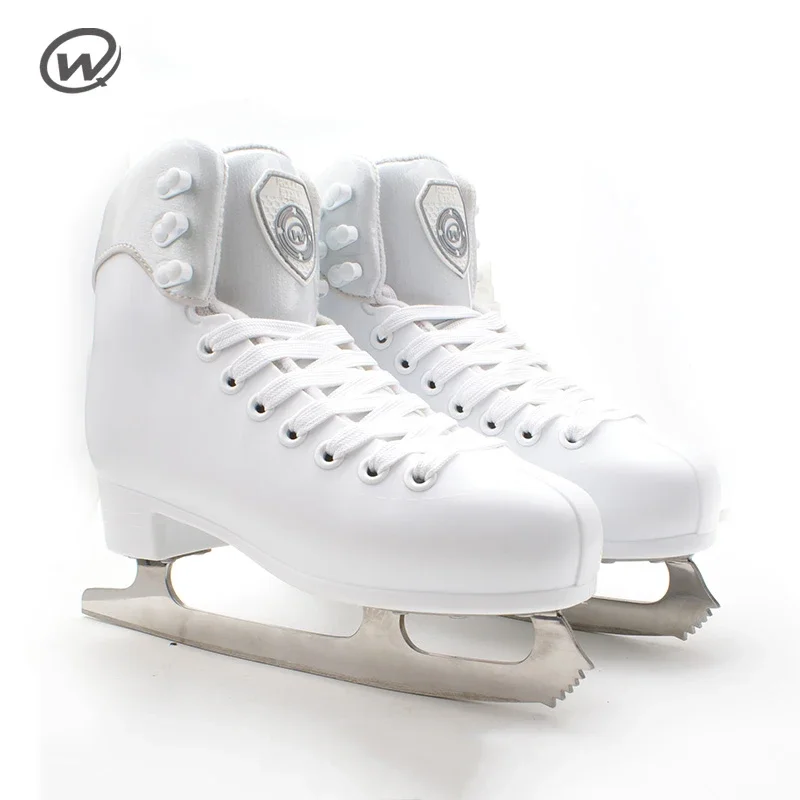 Professional Winter Warm Thicken Ice Figure Skates Shoes for Adult Children Skating Shoes With Blade Waterproof Skating Sneakers