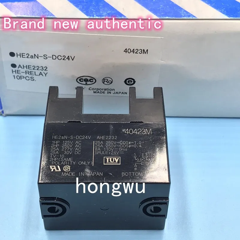 

100% Original New 1PCS/ HE2AN-S-DC24V relay 25A 6pins