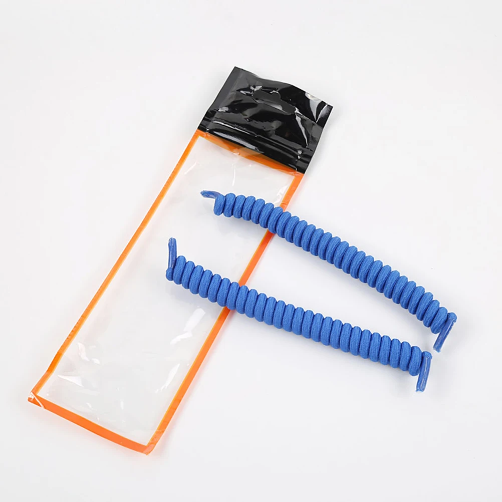 

6pcs Elastic Shoelace Set Shoes Accessories Silicone Rubber Laces Lazy Shoelaces for Seniors Stretch Bounce Back