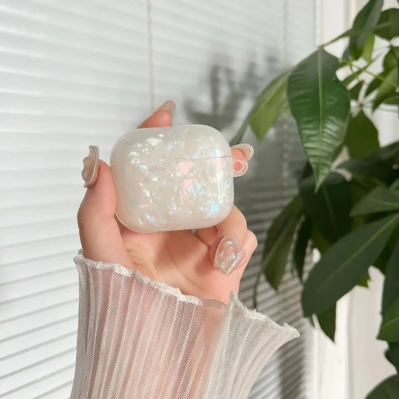 AirPods Pro 2/3ケース,Appleイヤホン用の素敵なプリント付き保護ケース