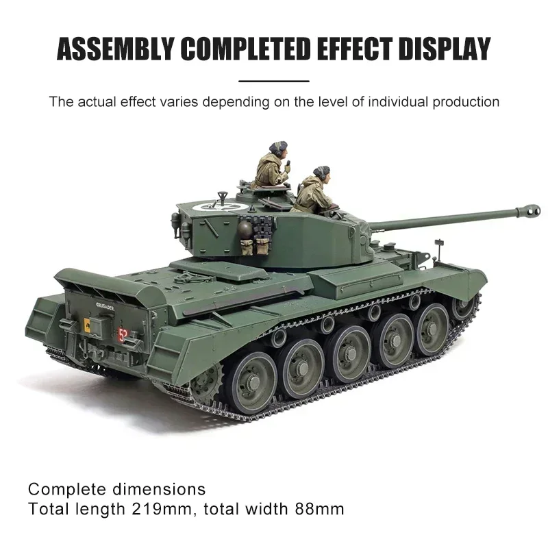 

TAMIYA 35380 1/35 British cruiser tank A34 Comet assembly diy toys Model Kit