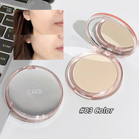 Pressed Powder Translucent Face Powders Brighten Oil Control Concealer Lasting Makeup Setting Powder Compact Waterproof  Pallete