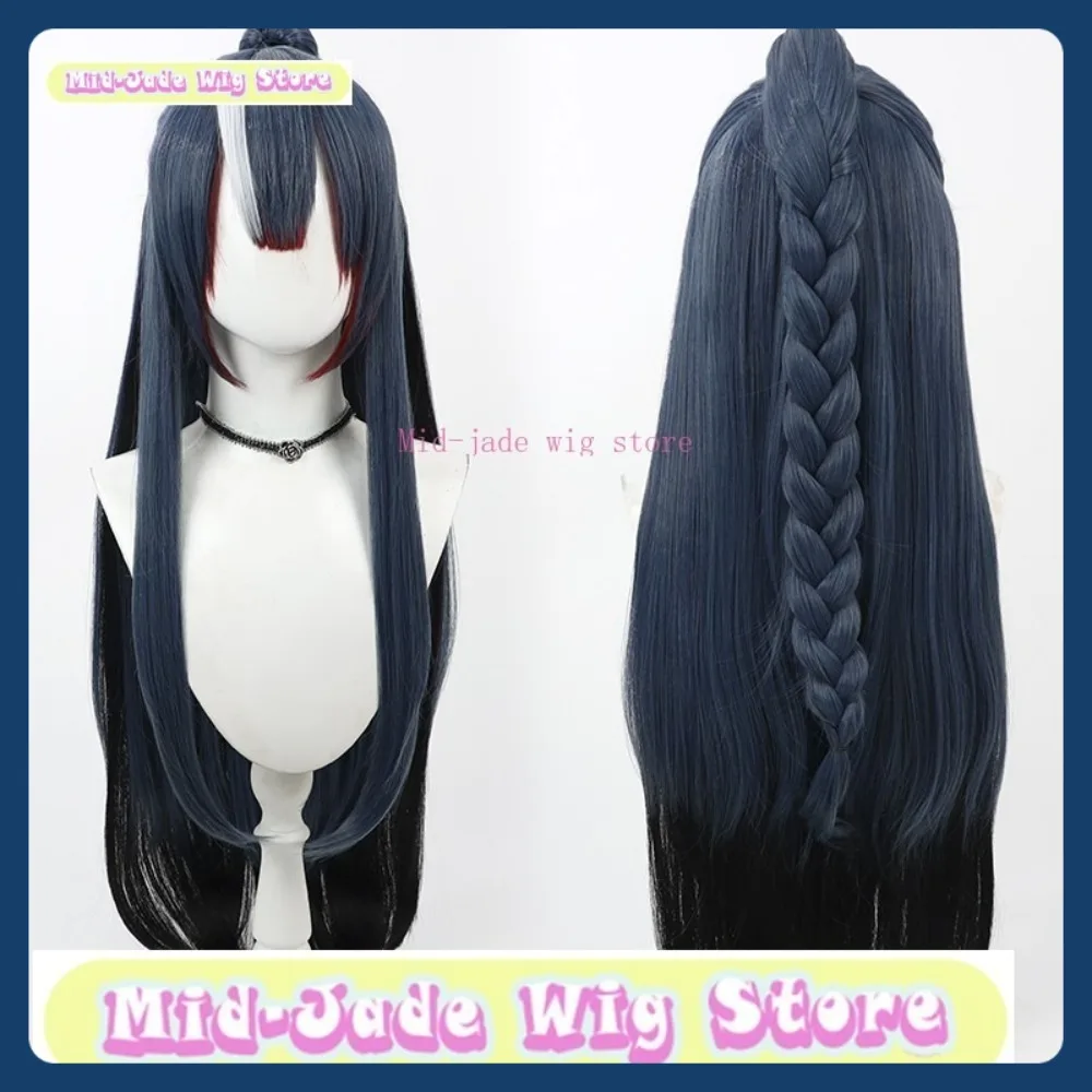 

Arknights Ling Dreamweaver Cosplay Wig Anime Game Role-playing Halloween Party Synthetic Wig Mid-jade Wig Store