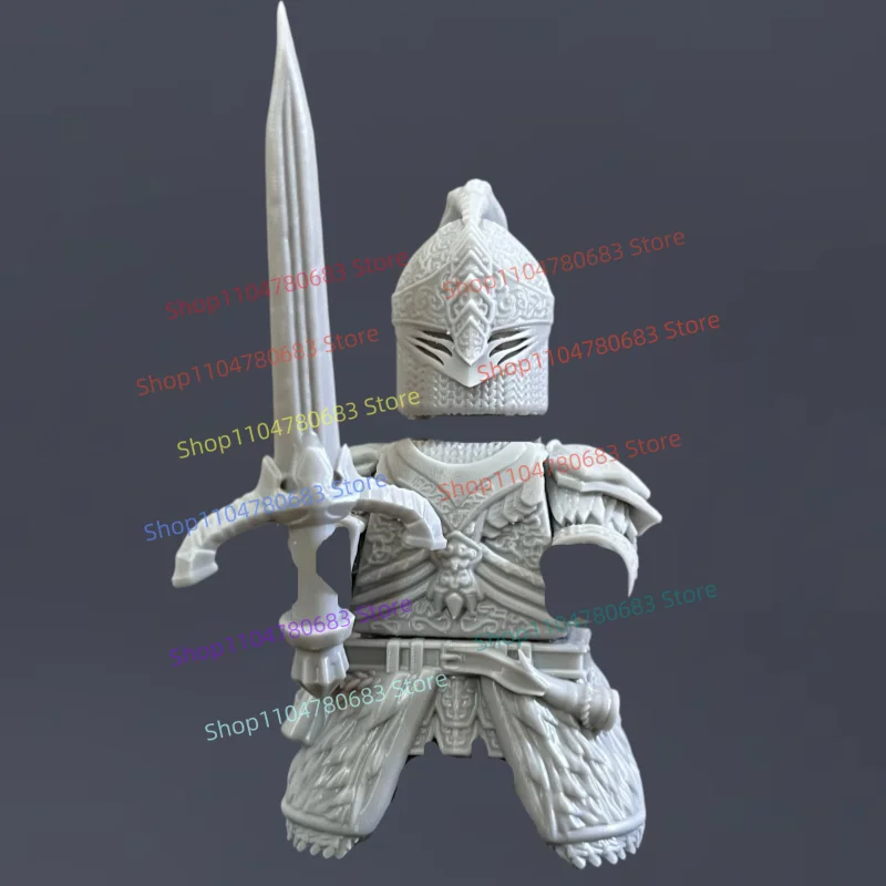 

Строительные блоки MOC, новая белая пленка, полуфабрикат, фэнтезийная игровая игрушка в сборе и подключение, коллекционная деталь дисплея, праздничный подарок