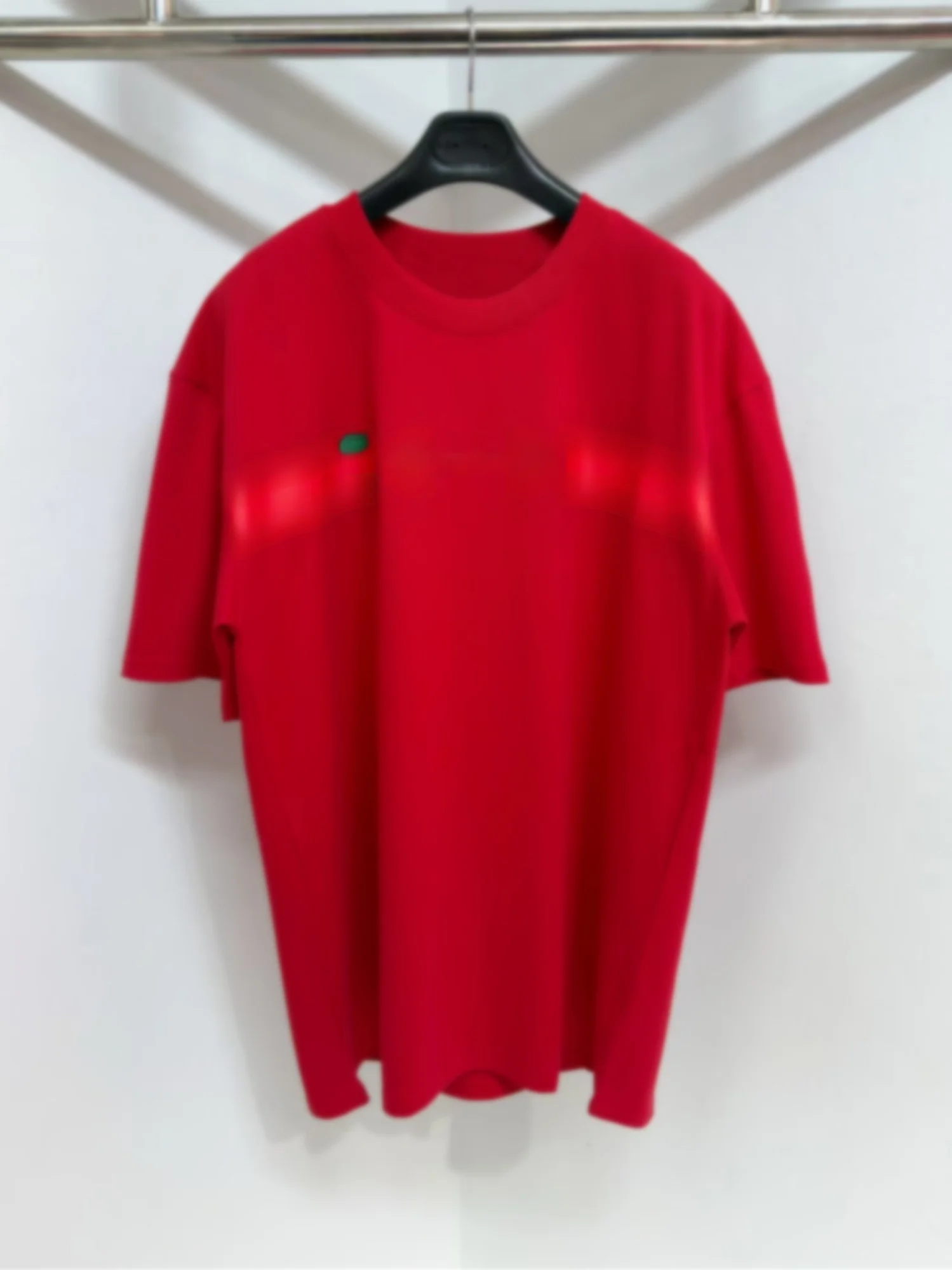 

2026 Spring Summer New Faion Year Limit T-irt Pure Cotton ort Sve Loose Fit ex round Ne Printed Stripe