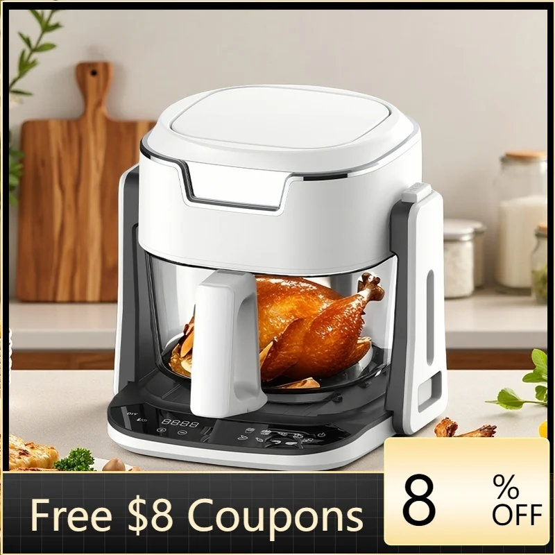 

Новейшая многофункциональная профессиональная фритюрница с антипригарным покрытием, 4,5 л, цифровые фритюрницы с грилем