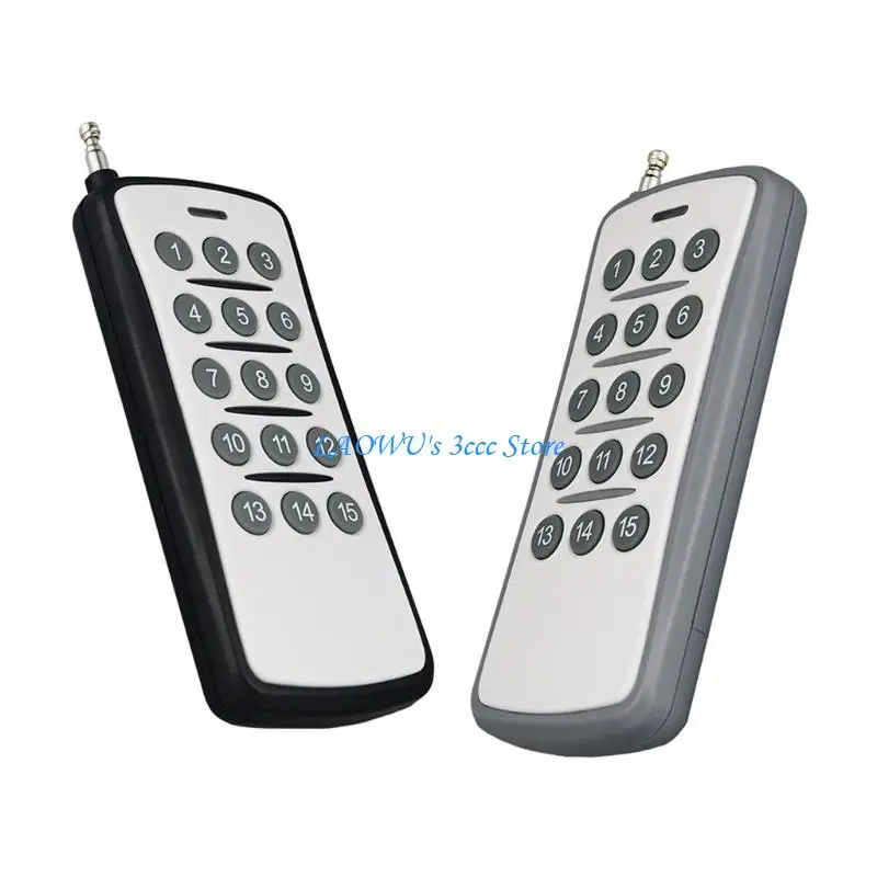 Y8AD 315MHz/433MHz Long Distance 15 pulsanti Transmit Wireless Remote Controller