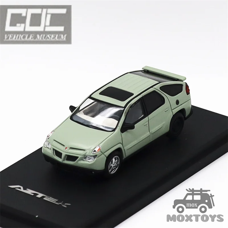 GOC 1:64 Pontik Aztek verde Limited1299 Coche en miniatura de metal fundido a presión