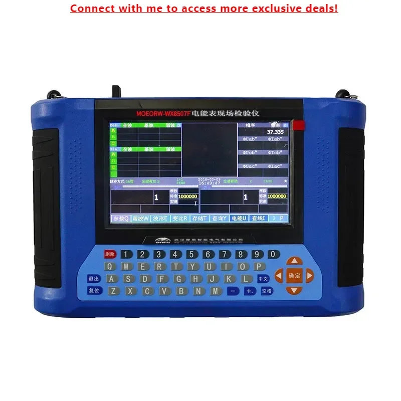 

MOEORW-WX8507F Portable And Multifunctional Three Phase Energy Meter Calibrator With WiFi Function