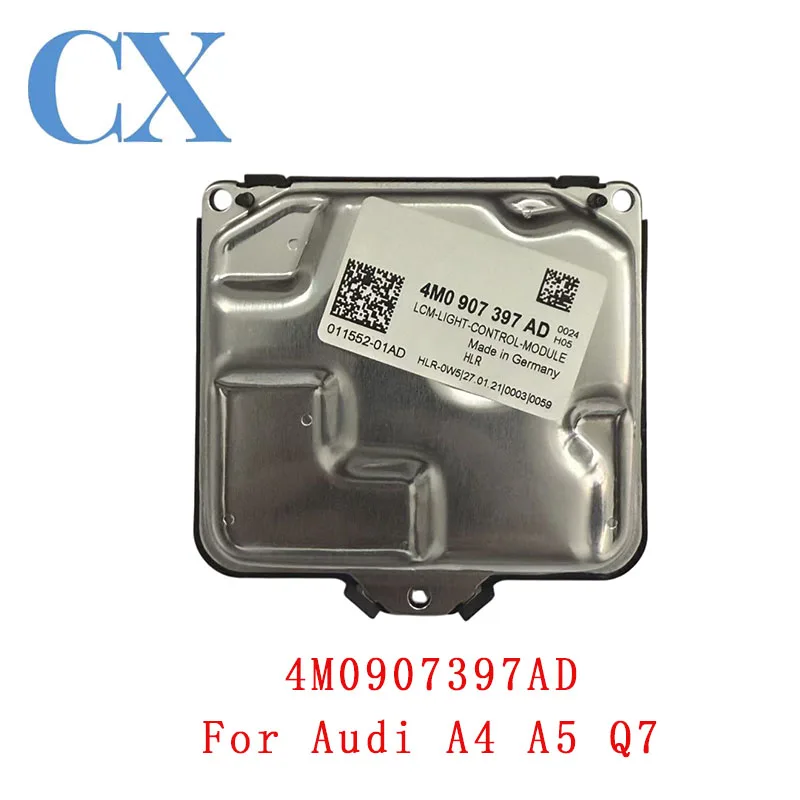 

4M0907397AD For Audi A4L A5 RS5 Q7 A7 2016-2022 Matrix Headlight Angel Eye Control Ballast Module 4M0 907 397 AD Car Accessories