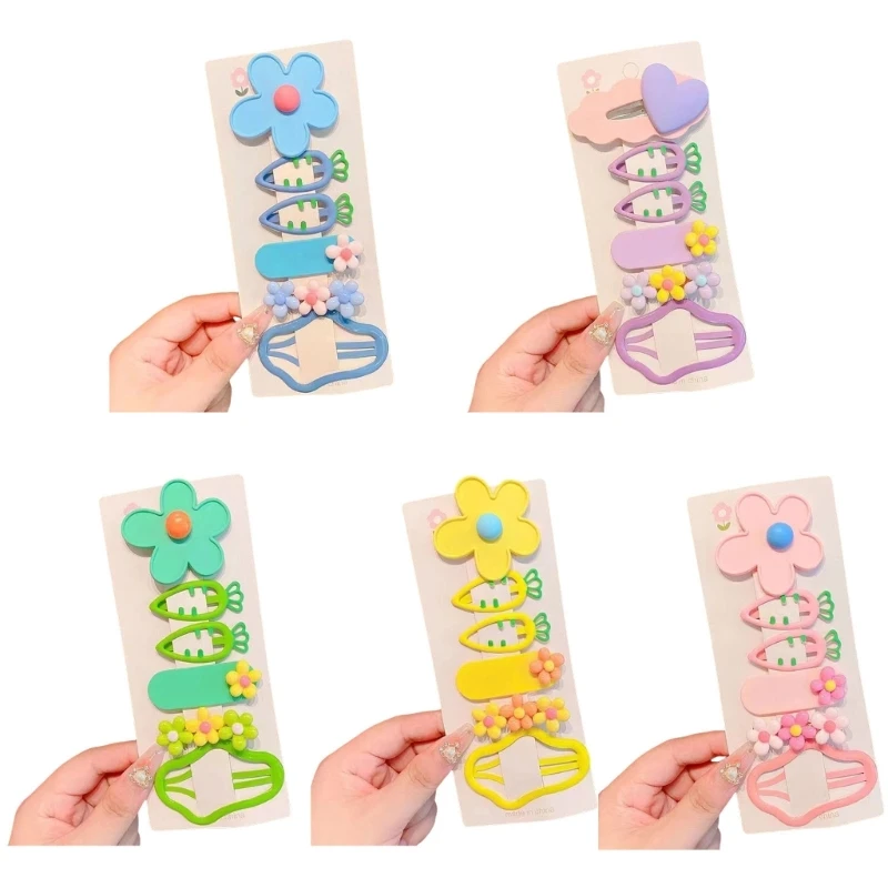 

5 шт., детские заколки для волос в форме облака, милые милые украшения для волос, аксессуары для волос на каждый день, 15UB