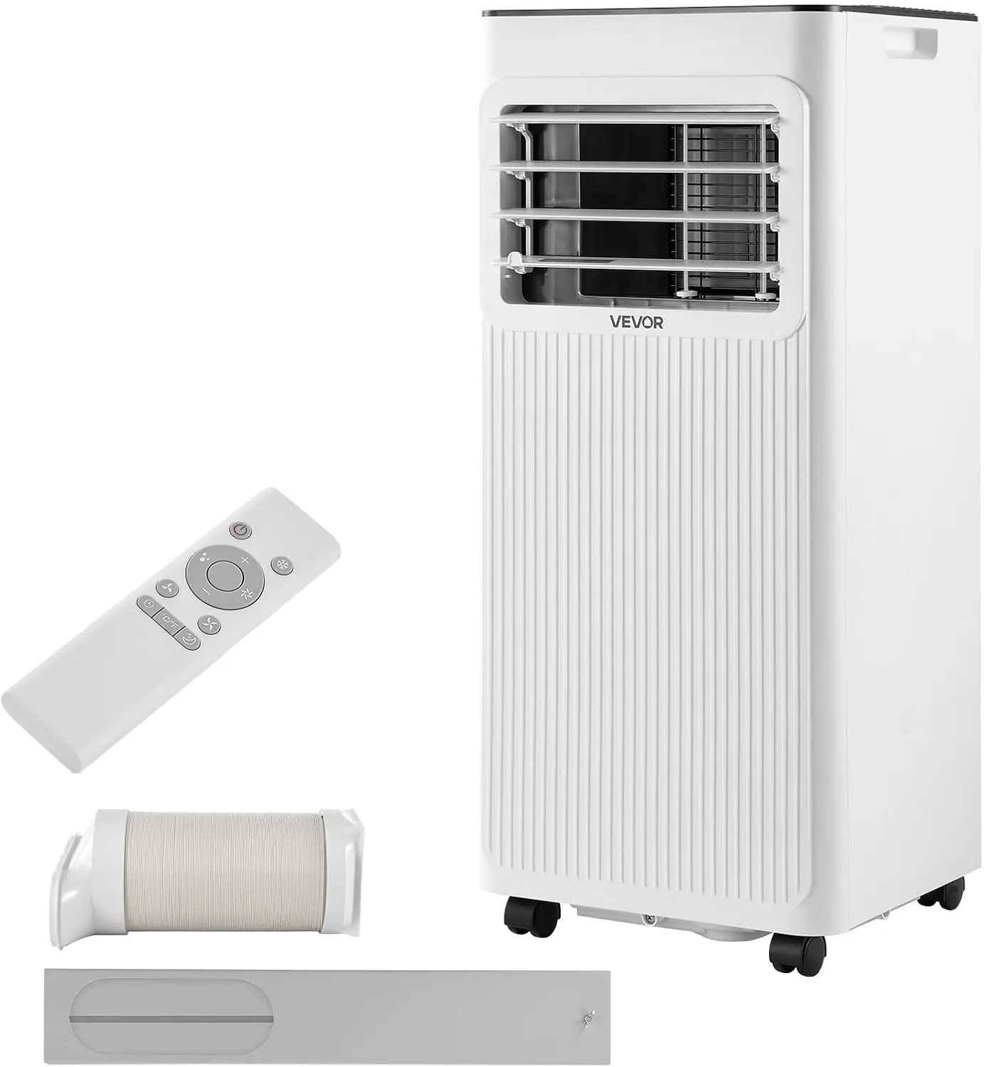 Portable Air Conditioner, 8000 BTU ASHRAE (5000 BTU SACC) 3-in-1 Standing Cooling Ac Unit, with LED Touch Panel & Remote Control