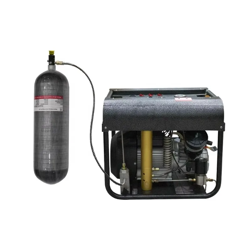 Hot Sale 6.8L High Pressure 4500psi 300bar 30mpa Fully Wrapped Composite Carbon Fiber Gas Cylinder Scuba Tanks For Diving