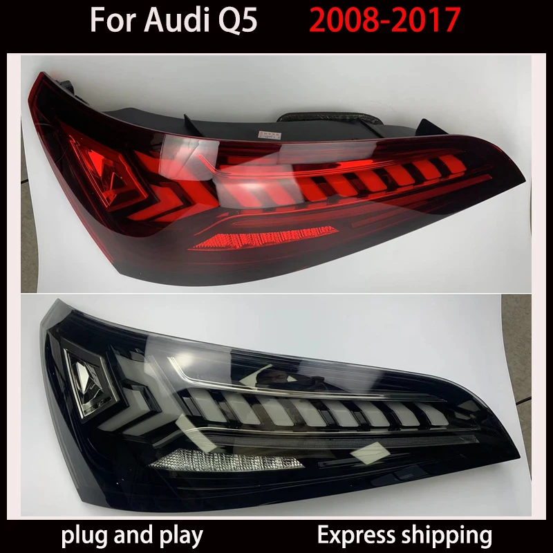 Per Audi Q5 2008-2017, fanali posteriori SQ5 8RLED, design Q7 migliorato, luci di segnalazione dinamiche, accessori automobilistici