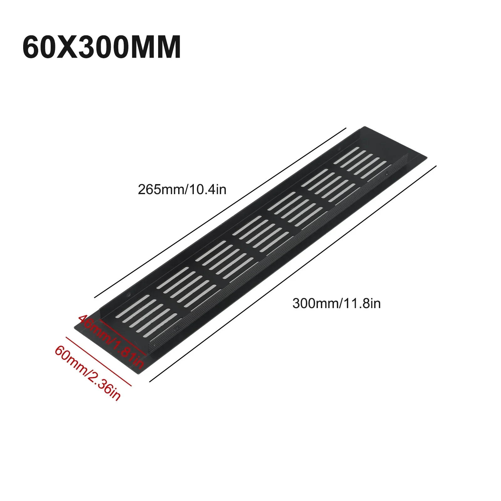 High Quality New Practical Ventilation Grille Air Vent Grille Ventilation-Cover Wardrobe Easy To Install For Wardrobes