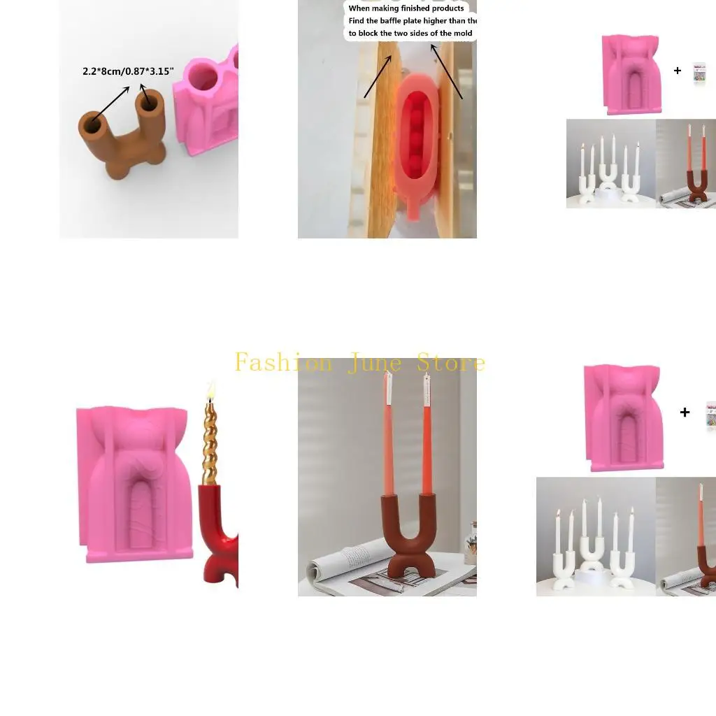 

N5ka vase wase плесени силиконовая форма подсвечника для эпоксидной смолы подсвечника