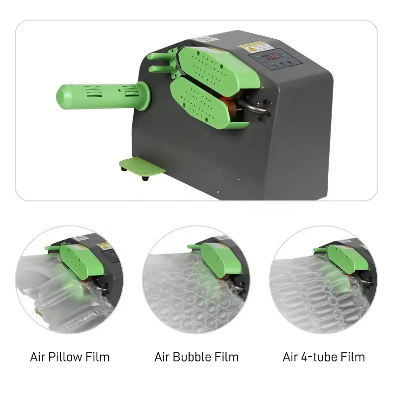 ماكينة صنع وسادة هوائية عالية الأداء سريعة التشغيل، ماكينة طبقة فقاعات الهواء العازلة