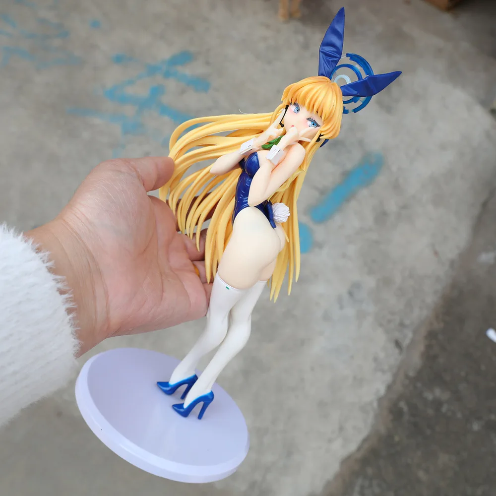 

28 см Blue Archive Asuma Toki Сексуальная аниме-фигурка Ichinose Asuna Bunny Girl Фигурка Onikata Kayoko Фигурка Взрослая модель игрушки