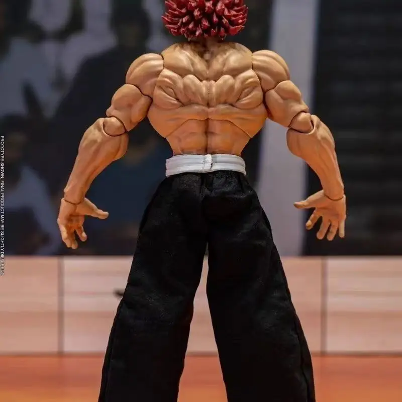 Фигурка ST Baki Hanma Son Of Ogre Hanma Yuujiro ПВХ Модель игрушки Аниме The Strongest Organisms Ko Yujiro Подвижная фигурка