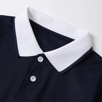 Kids Color-Block Lapel Polo Shirt 6 2/1 Piece Children's Summer Color Matching Lapel POLO Shirt Boy Casual Handsome Basic Short-sleeved Girl Joker Sweet Tennis Top 6