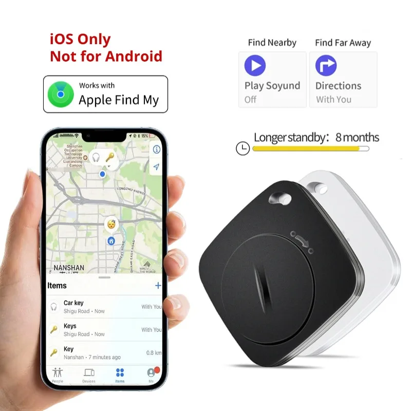 

Bluetooth GPS Smart Mini Tracker Smart Tag Child Finder Pet Car Lost Tracker For Apple IOS System Find My APP