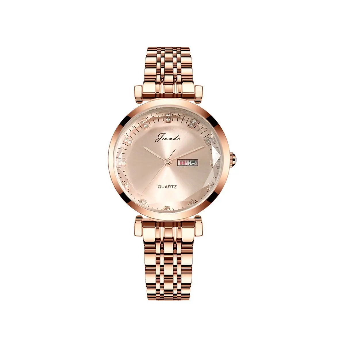 

Elegant women's quartz wristwatch, casual and versatile women's watch, creative gift for women, high-quality timepiece.