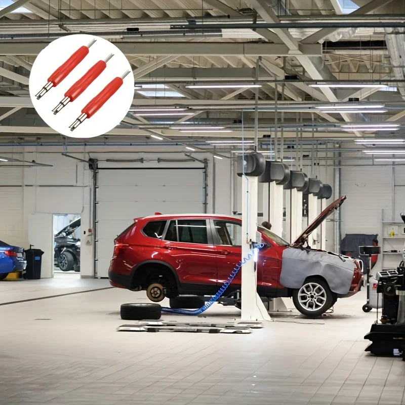 3 pçs 2 maneiras pneu válvula haste núcleo removedor chave ferramenta a/c e auto carro motocicleta