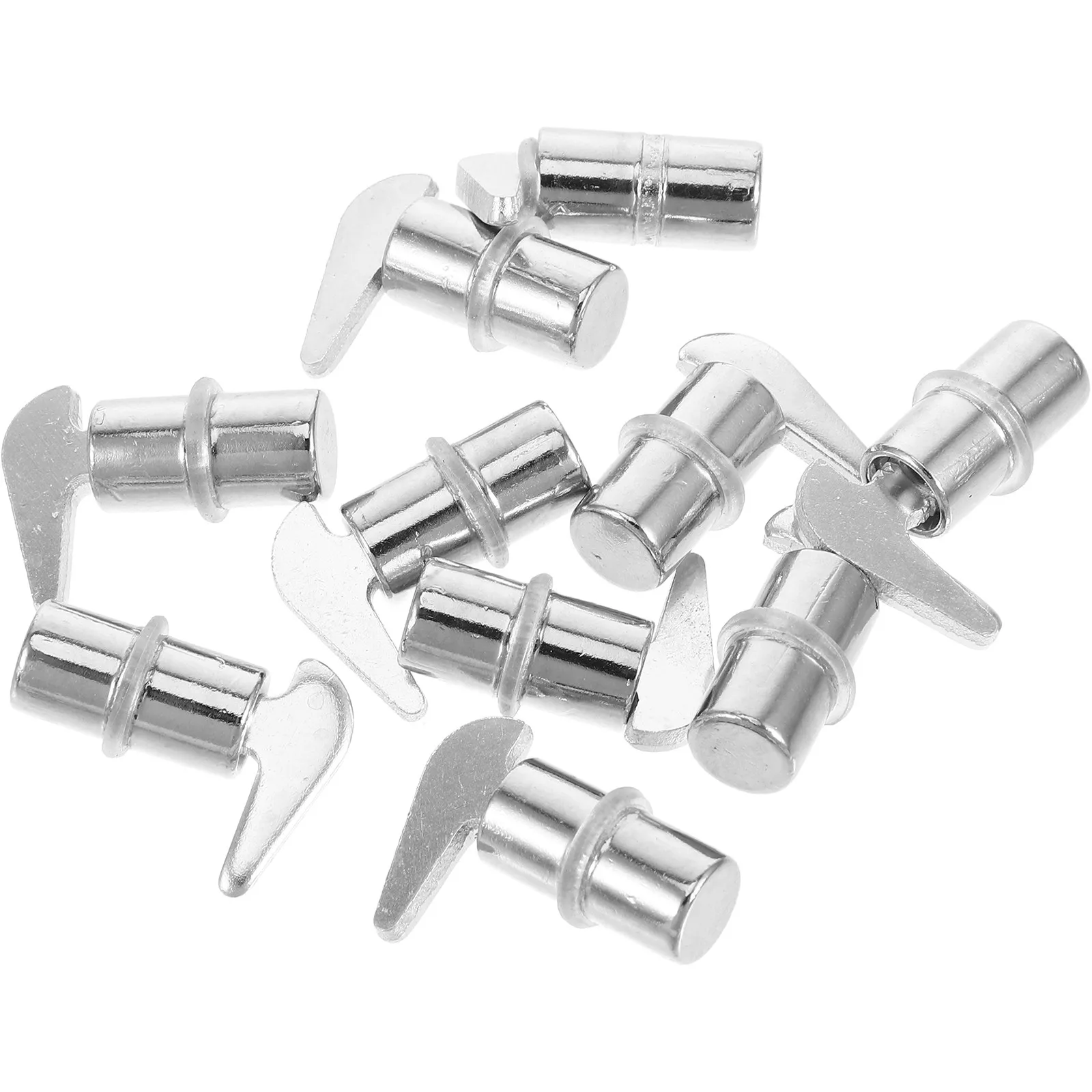 Shelf Support Pegs 10 Piece Adjustable Steel Brackets for Wall Mounted Cabinet Storage Shelving