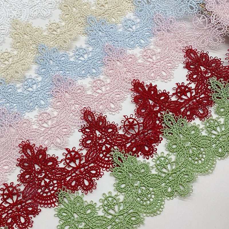 

15/20 ярдов 60 мм Золотая кружевная лента для свадебной вечеринки, декоративная ткань, костюм, швейные аксессуары, сделай сам, ремесло