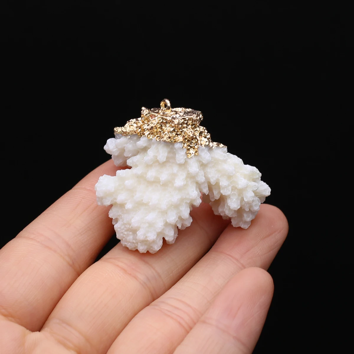 1Pcs Necklace Pendant White Coral Irregular Pendant For Jewelry Making DIY Necklace Bracelet Accessory