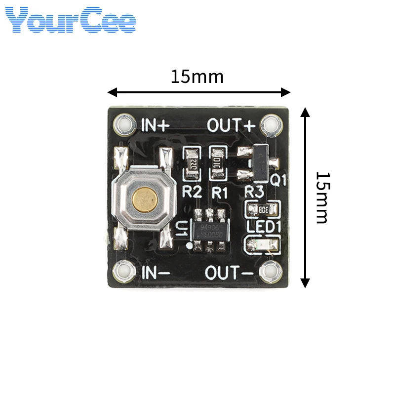 10 pz/1 pz Singolo Collegamento Chiave Interruttore Bistabile 0.5uA Carico Continuo 2A A Bassa Potenza Micro Pulsante di Collegamento Modulo