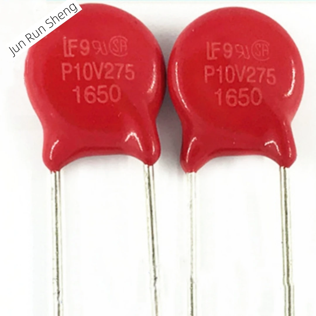 

1/10/20PCS Original Litteifuse V10E275P P10V275 Red Varistor 430V 3.5KA DISC 10MM Rheostat AC275 DC350 200pF MOV V10E275PL1A7