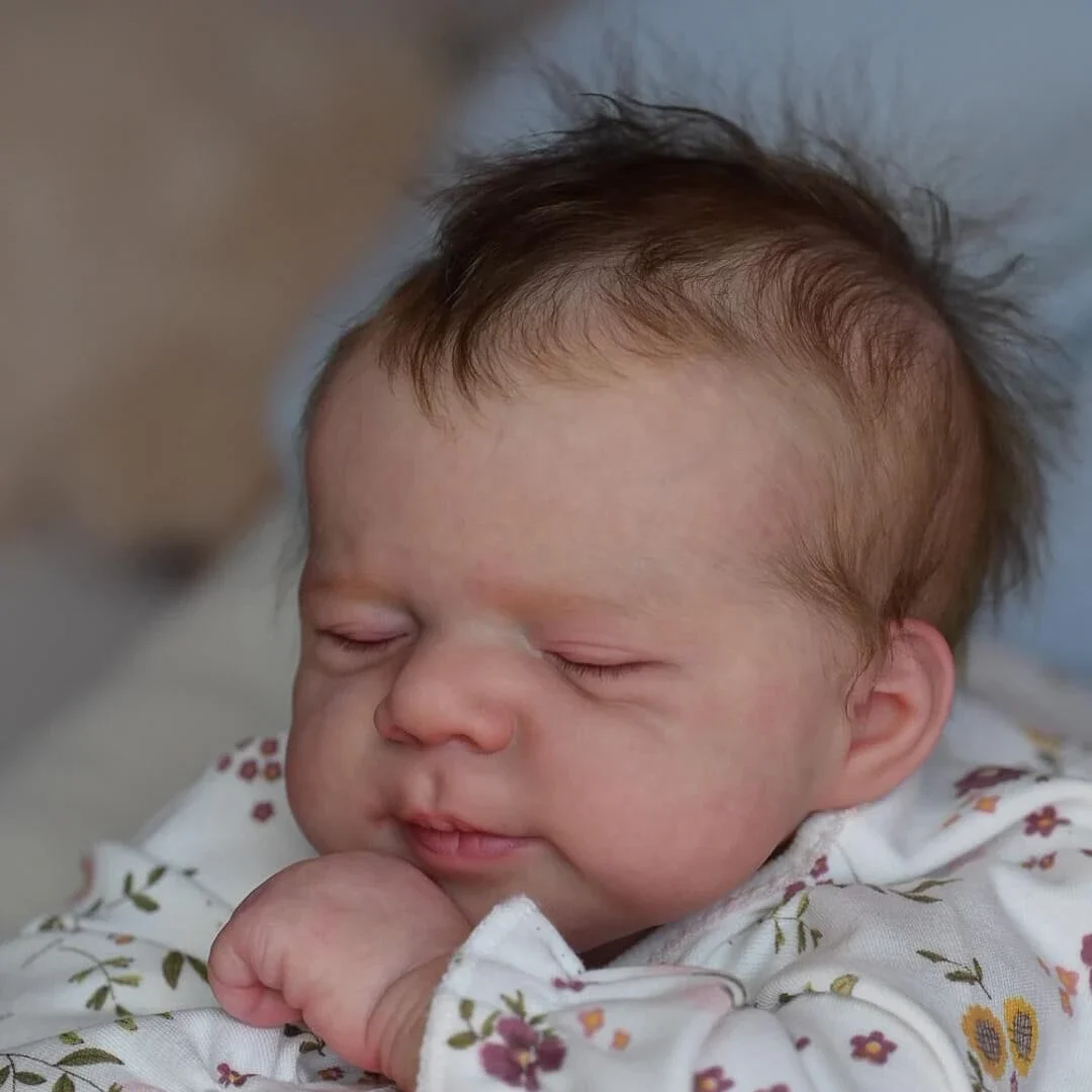 3D Paiting Skin with Many Details Veins  Toys Full Body Vinyl 19'' Reborn Baby Doll Pascale Sleeping Baby Bebe Reborn