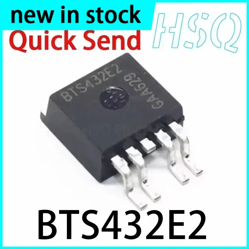1PCS BTS432E2 BTS432 SMT TO263 TO220 Automotive Computer Board Power Switch Chip Driver