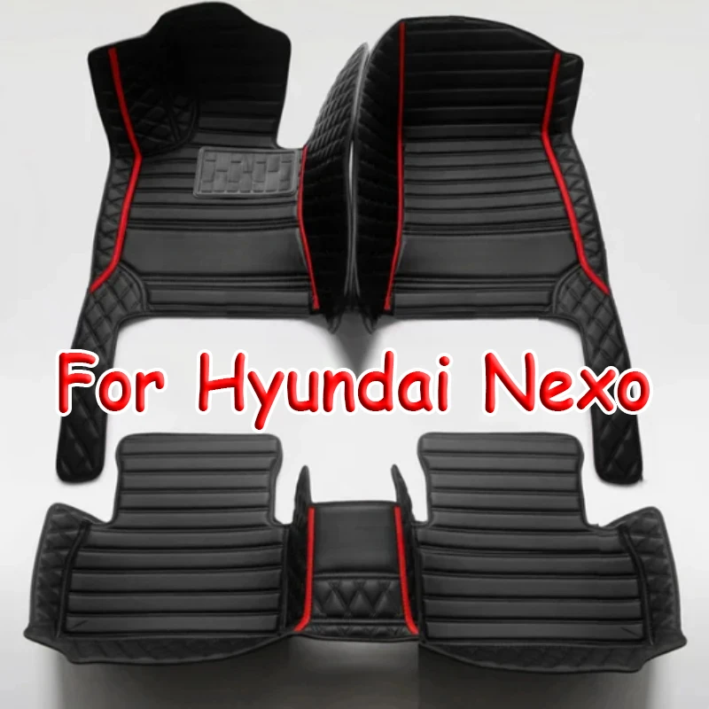 

Автомобильные коврики для Hyundai Nexo Hyeondae Negso FE 2019 2020 2021 2022, 5-местный коврик, водонепроницаемые автомобильные аксессуары