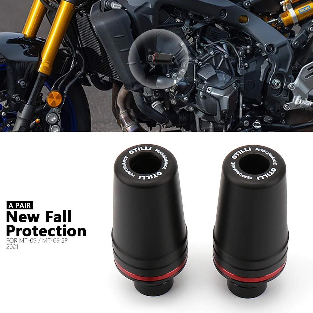 

New Motorcycle Accessories Black Frame Sliders Crash Falling Protection For YAMAHA mt09 MT09 MT 09 MT-09 SP 2021 2022 2023