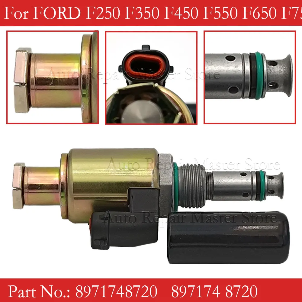 For Isuzu 4JX1 For Ford F150 1994-2003 F81Z-9C968-AB F81Z9C968AB 8971748720 Oil Rail Pressure Solenoid Valve Accessory Part