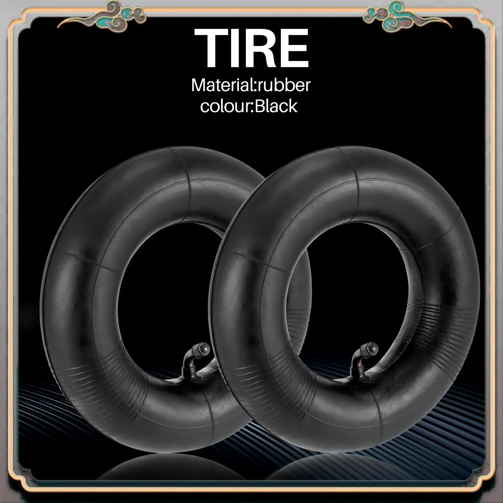 

Reliable-2 Pack 2.80/2.50-4 Inch Inner Tube With TR87 Bent Valve Stem For Scooters, Lawn Mowers, Wheelbarrows, Hand Trucks