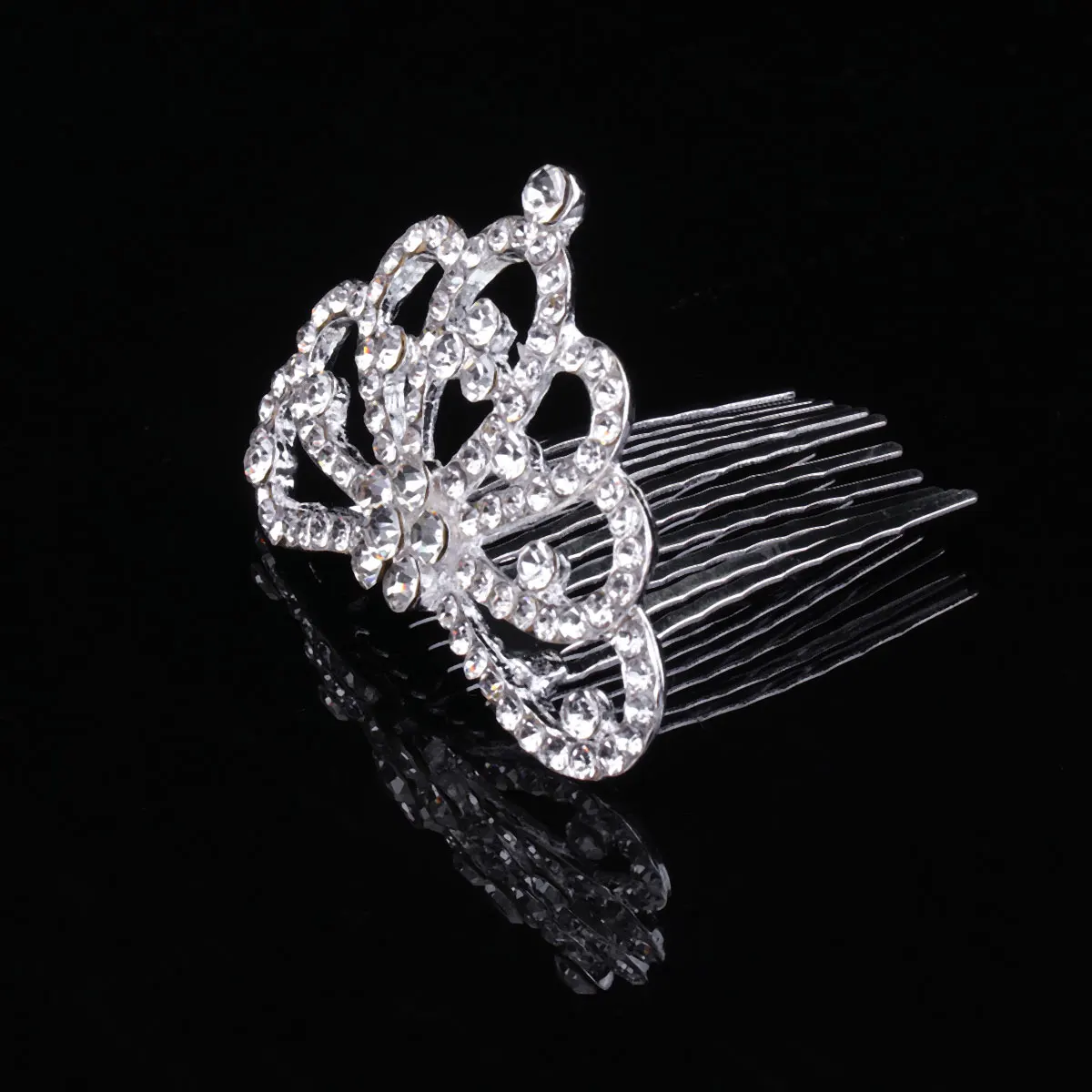 

12 шт., детский головной убор с короной, гребни, прочные детские ленты для волос, диадемы принцессы, вечерние головные уборы, украшения для прически