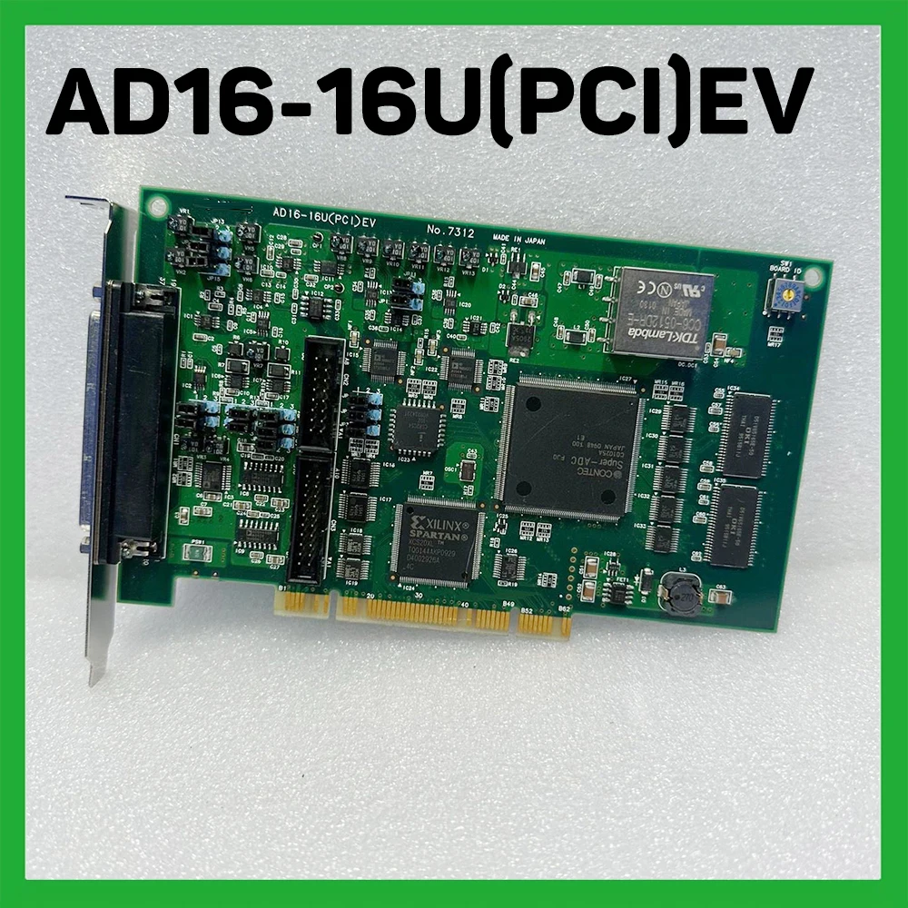 

Карта сбора данных для CONTEC AD16-16U(PCI)EV NO.7312