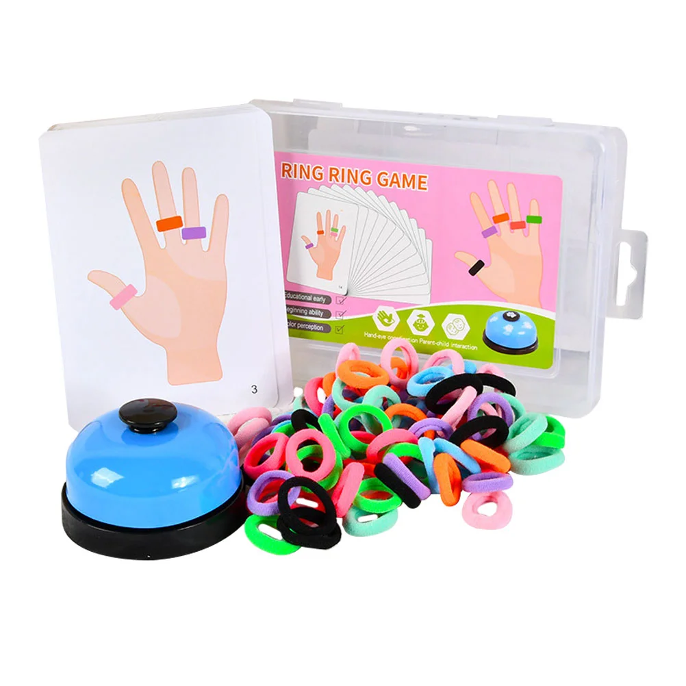 Finger Ring Game Funny Educational Toy Stress Reliever Intelligent Toys Exerciser