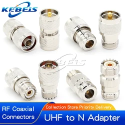 1Pcs UHF to N Adapter SO239 PL259 UHF Male Female To N Type Male Female Straight Connector L16 N to UHF RF Coaxial Connector
