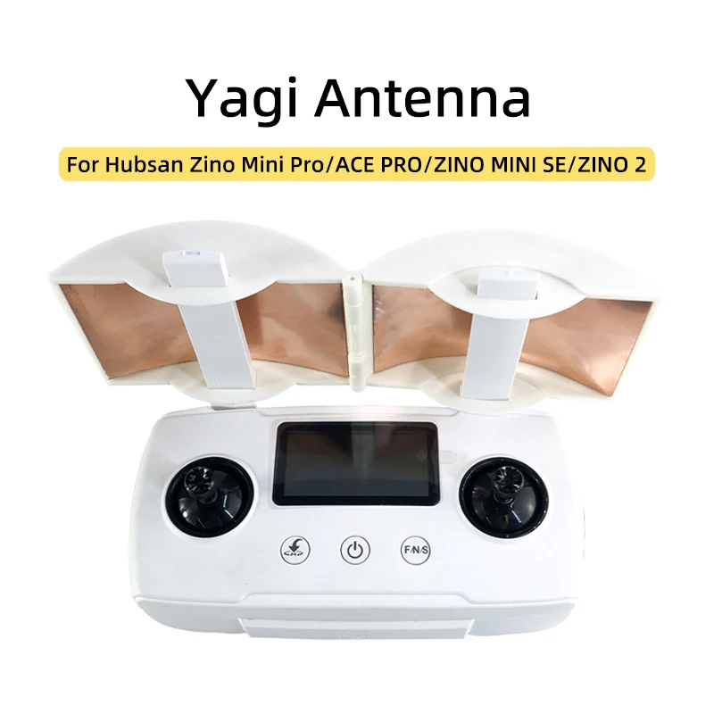 Para Hubsan Zino Mini Pro/ACE PRO/ZINO MINI SE/ZINO 2 Controlador Remoto Yagi Antena de Aumento de Sinal Amplificador Acessórios