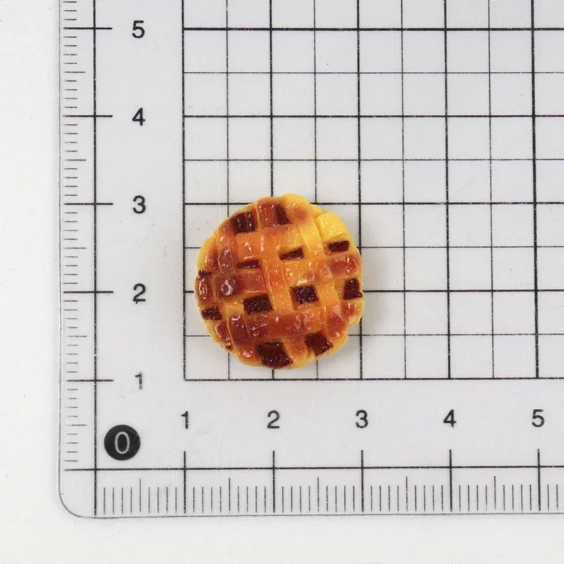 10/100Pcs Resin Patch Simulation Bread Cake Donut DIY Food Play Scrapbook Dollhouse Decorations DIY Decor Keychains Materials