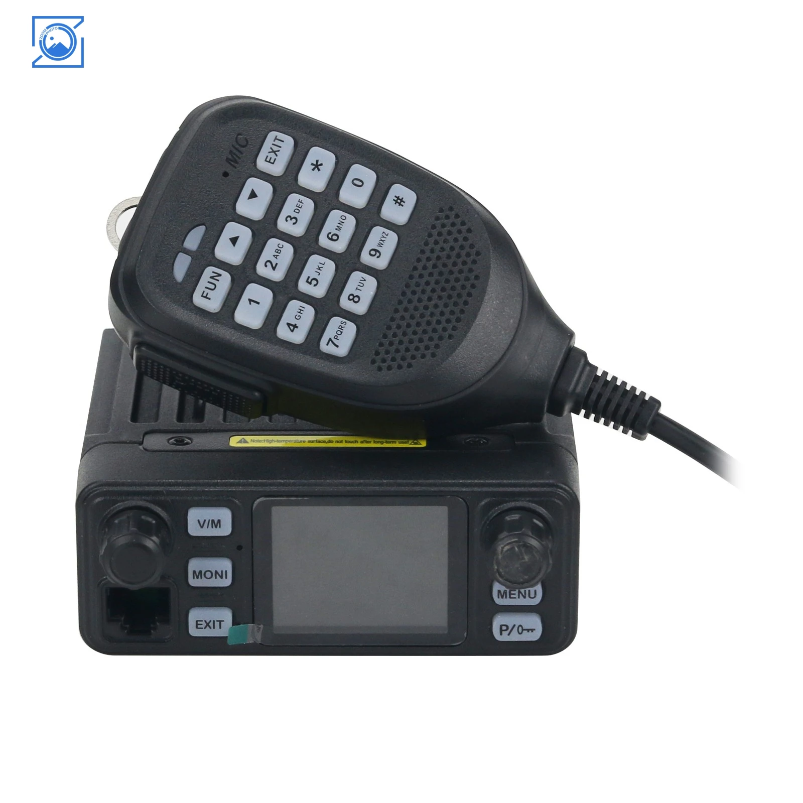 

HamGeek Mini Mobile Radio HG-8118 25W 136-174Mhz 400-480Mhz VHF UHF Transceiver Car Radio Station