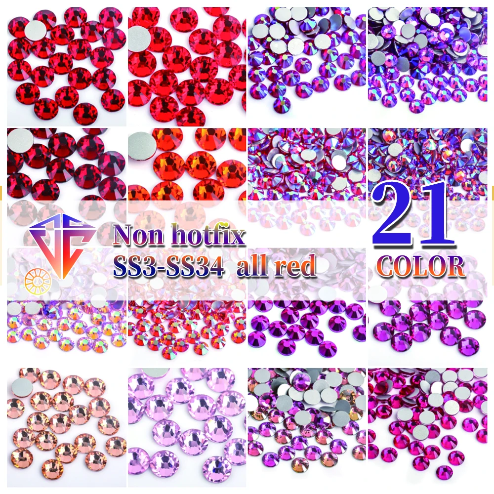 

Блестящие кристаллы без горячей фиксации, бриллиантовые стразы для творчества, аксессуары для ногтей, кулоны для ногтей