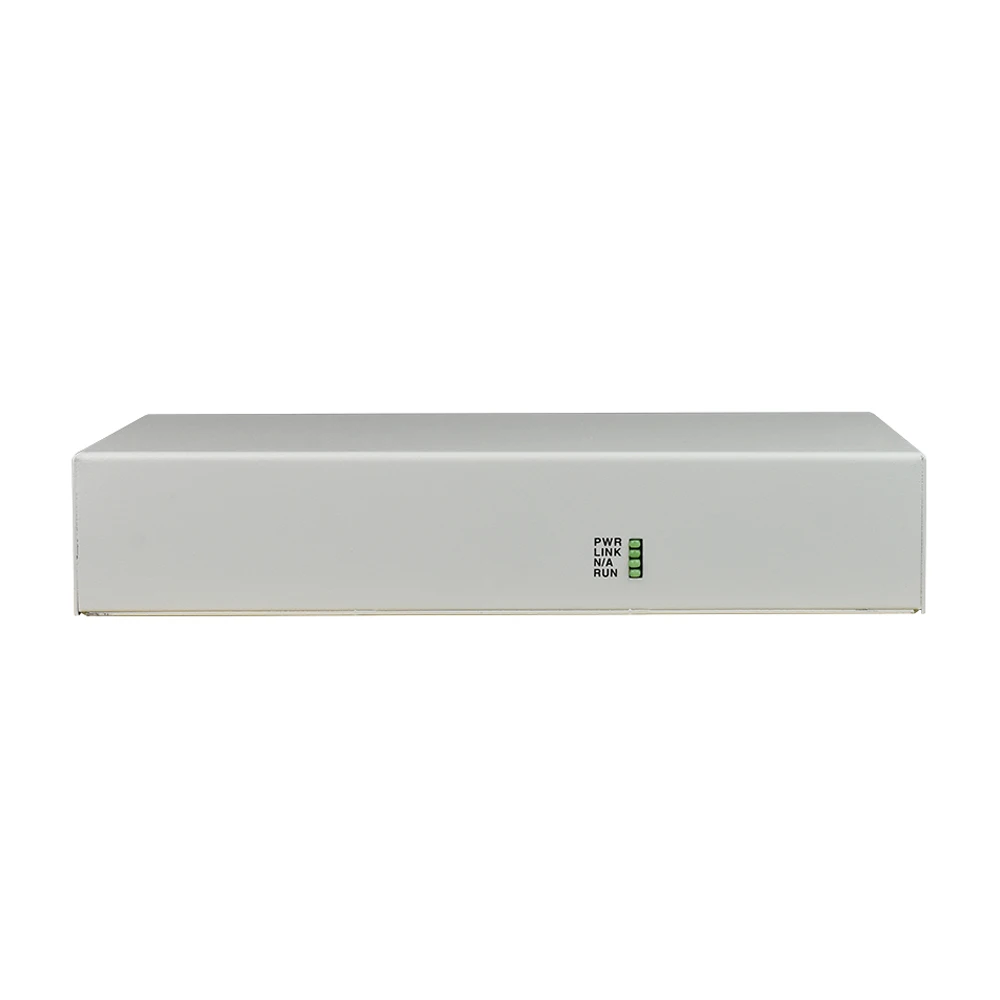 Conversor de mídia de fibra Gigabit de 8 portas do interruptor de rede de fibra Fctel 10/100/1000M com SFP opcional