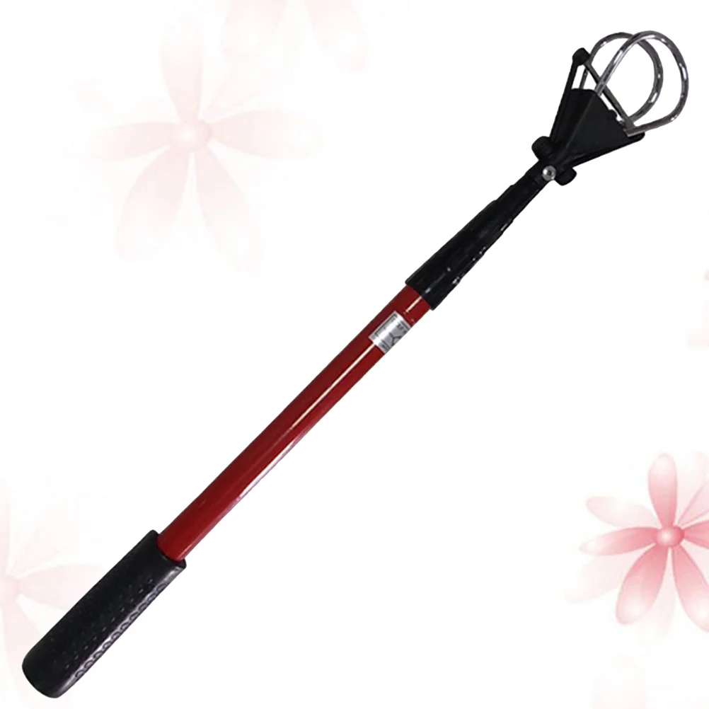 خمسة أقسام قابل للسحب تلسكوبي كرة جولف المسترد طويل الوصول المنتزع المنتقى مريحة الكرة لاقط أداة لسياج البركة #5